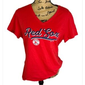 Majestic Red Boston Red‎ Sox Short Sleeve Tee